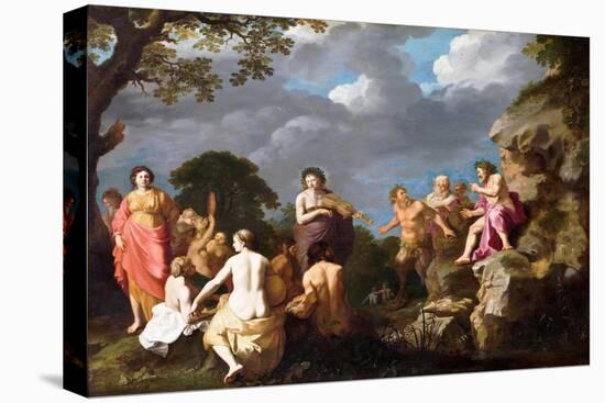 The Musical Contest Between Apollo and Marsyas, 1630-Cornelis van Poelenburgh-Premier Image Canvas