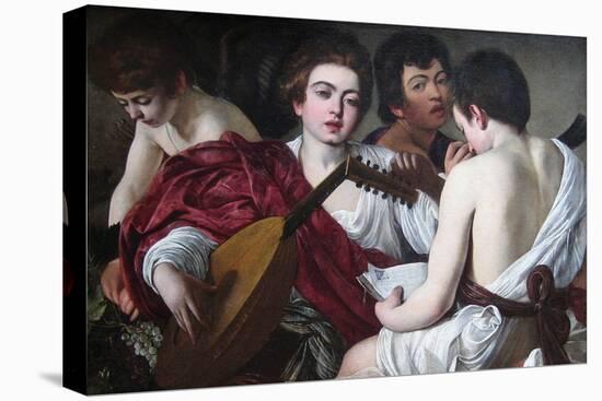 The Musicians-Caravaggio-Stretched Canvas