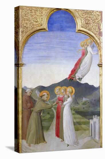 The Mystic Marriage of St. Francis of Assisi-Sassetta-Premier Image Canvas