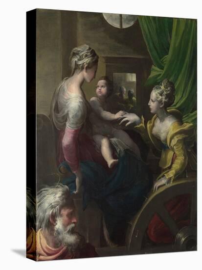 The Mystical Marriage of Saint Catherine, C. 1527-1530-Parmigianino-Premier Image Canvas