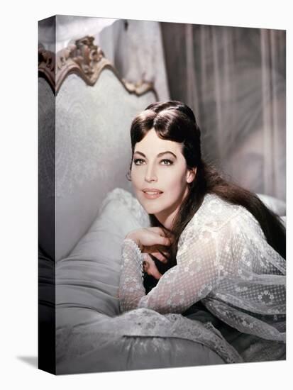 THE NAKED MAJA, 1959 directed by HENRY KOSTER Ava Gardner (photo)-null-Stretched Canvas