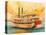 The Natchez Riverboat-Diane Millsap-Stretched Canvas