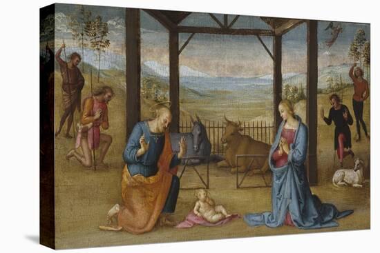 The Nativity, 1500-05-Pietro Perugino-Premier Image Canvas