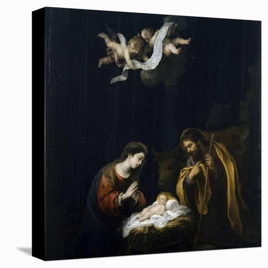 The Nativity, Ca 1668-Bartolomé Estebàn Murillo-Premier Image Canvas