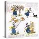 The naughty little girl who went to see her grandmama' by Kate Greenaway-Kate Greenaway-Premier Image Canvas