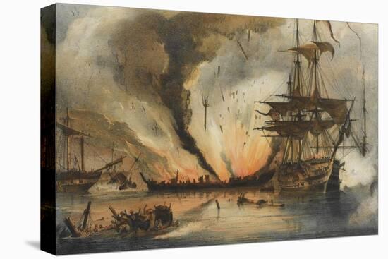 The Naval Battle of Navarino on 20 October 1827-George Philip Reinagle-Premier Image Canvas