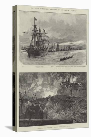 The Naval Manoeuvres-William Heysham Overend-Premier Image Canvas