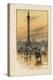 The Nelson Column, the National Gallery, Trafalgar Square-English School-Premier Image Canvas