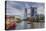 The Netherlands, Frisia, Leeuwarden, Harbour-Ingo Boelter-Premier Image Canvas