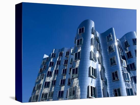 The Neuer Zollhof Building by Frank Gehry at the Medienhafen, Dusseldorf, North Rhine Westphalia-Yadid Levy-Premier Image Canvas