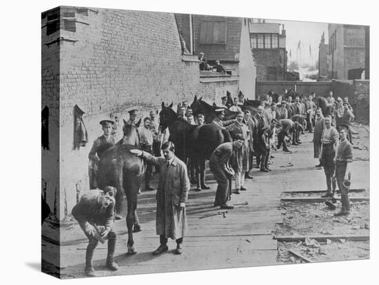'The New Army in training at the Farriers' School', 1915-Unknown-Premier Image Canvas