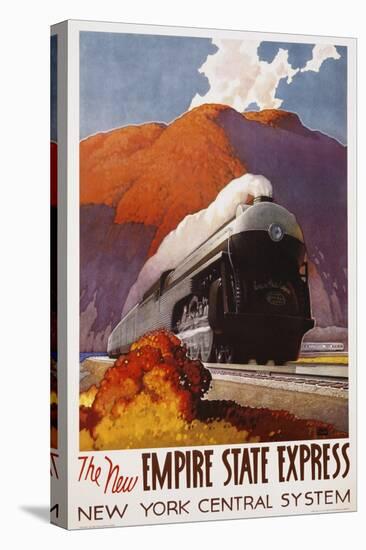 The New Empire State Express Poster by Leslie Ragan-null-Premier Image Canvas