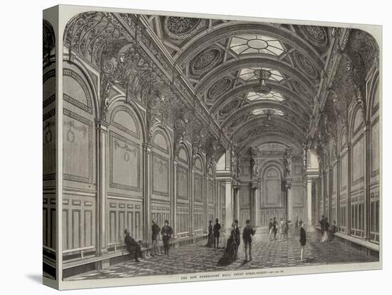 The New Freemasons' Hall, Great Queen-Street-null-Premier Image Canvas