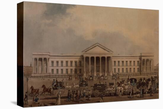 The New General Post Office, 1829 (Coloured Engraving)-James Pollard-Premier Image Canvas