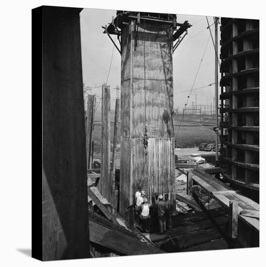 The New Jersey Turnpike under Construction-Bernard Hoffman-Premier Image Canvas