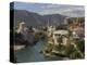 The New Old Bridge Over the Fast Flowing River Neretva, Mostar, Bosnia, Bosnia-Herzegovina, Europe-Graham Lawrence-Premier Image Canvas