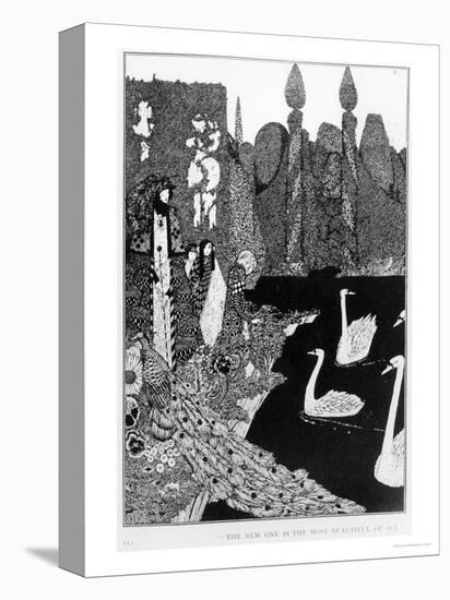 The New One is the Most Beautiful of All, Illustration for "The Ugly Duckling"-Harry Clarke-Premier Image Canvas