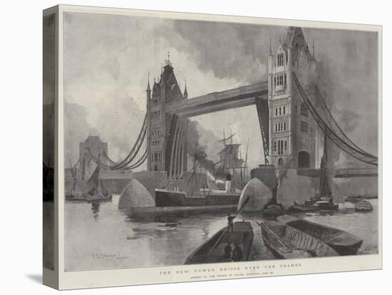 The New Tower Bridge over the Thames, Opened by the Prince of Wales, Saturday, 30 June-Henry Charles Seppings Wright-Premier Image Canvas