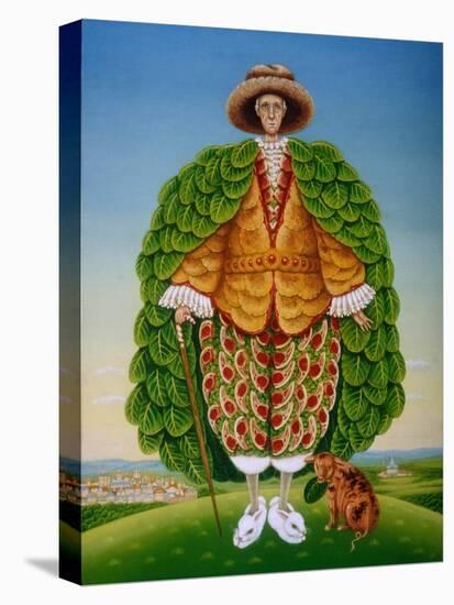 The New Vestments (Ivor Cutler as Character in Edward Lear Poem), 1994-Frances Broomfield-Premier Image Canvas