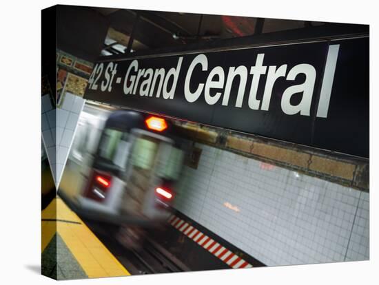 The New York City Subway.-Jon Hicks-Premier Image Canvas