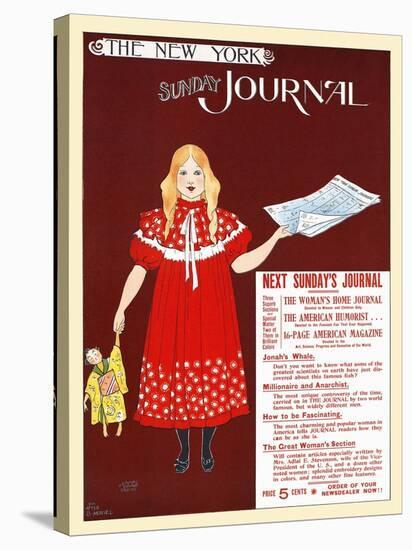The New York Sunday Journal-Ernest Haskell-Stretched Canvas