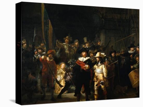 The Night Watch, 1642-Rembrandt van Rijn-Premier Image Canvas