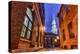 The North Church as Seen from Market Square, Portsmouth, New Hampshire-Jerry & Marcy Monkman-Premier Image Canvas