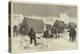 The North Pole Expedition, a Sledge Party Camping for the Night-Alfred William Hunt-Premier Image Canvas