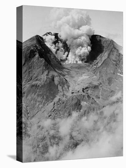 The North Side of Mount St. Helens is Wide Open as the Volcano Starts to Erupt-null-Premier Image Canvas