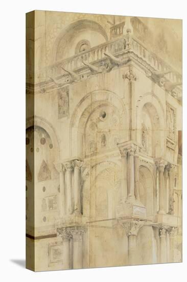 The North-West Angle of the Facade of St Mark'S, Venice-John Ruskin-Premier Image Canvas