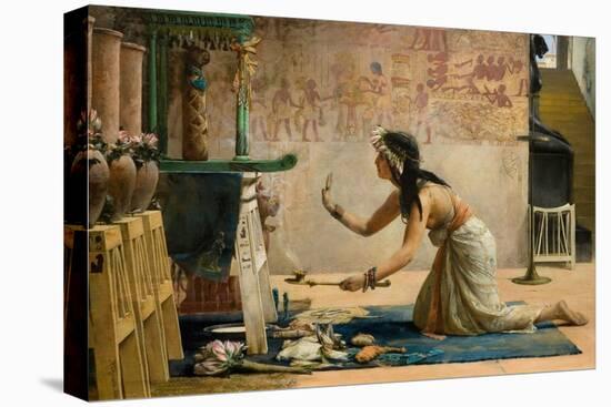 The Obsequies of an Egyptian Cat-John Reinhard Weguelin-Premier Image Canvas