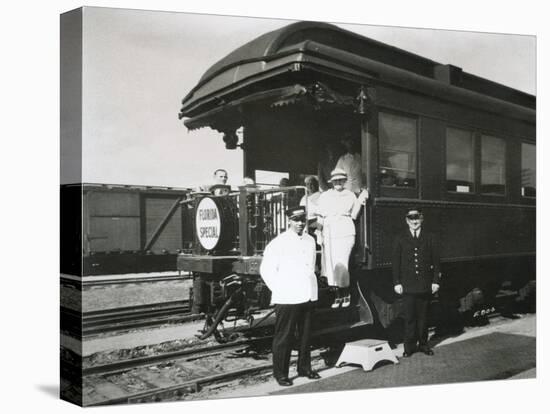 The Observation Car of the All-Pullman Luxury 'Florida Special' of the Florida East Coast Railway-American Photographer-Premier Image Canvas
