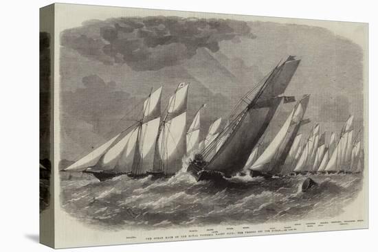 The Ocean Race of the Royal Victoria Yacht Club, the Vessels Off the Noman-Edwin Weedon-Premier Image Canvas