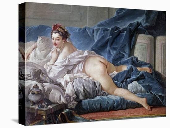 The Odalisque by Francois Boucher-Francois Boucher-Premier Image Canvas