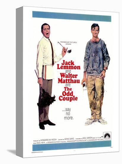 The Odd Couple, 1968-null-Stretched Canvas