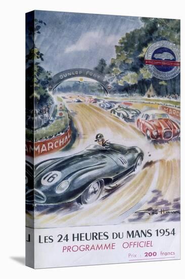 The Official Programme for Le Mans 24 Hours, 1954-null-Premier Image Canvas