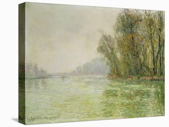 The Oise in Winter, 1906-Gustave Loiseau-Premier Image Canvas