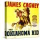 THE OKLAHOMA KID, James Cagney on window card, 1939.-null-Stretched Canvas