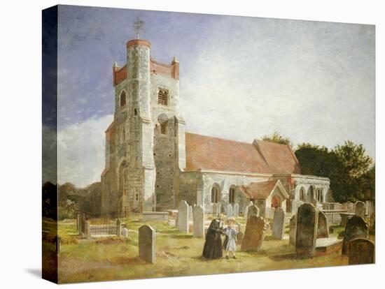 The Old Church, Ewell, 1847-William Holman Hunt-Premier Image Canvas