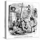 The Old Curiosity Shop, the Punch and Judy People-Hablot Browne-Stretched Canvas