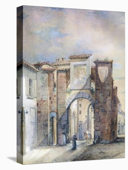 The Old Customs House at San Biagio-Giotto di Bondone-Premier Image Canvas
