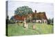 The old farm-house' by Kate Greenaway-Kate Greenaway-Premier Image Canvas