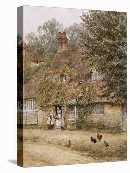 The Old Fish Shop, Haslemere-Helen Allingham-Premier Image Canvas