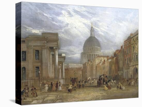 The Old General Post Office and St Martin's Le Grand, 1835-George Sidney Shepherd-Premier Image Canvas