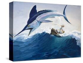 The Old Man and the Sea-Harry G. Seabright-Premier Image Canvas