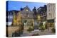 The Old Market Hall and Robert Clive Statue, the Square, Shrewsbury, Shropshire, England, UK-Stuart Black-Premier Image Canvas