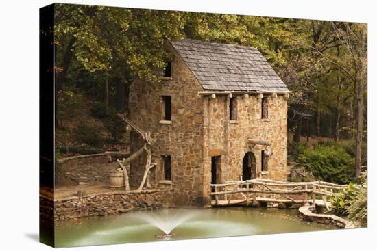 The Old Mill, Gone with the Wind, Little Rock, Arkansas, USA-Walter Bibikow-Premier Image Canvas