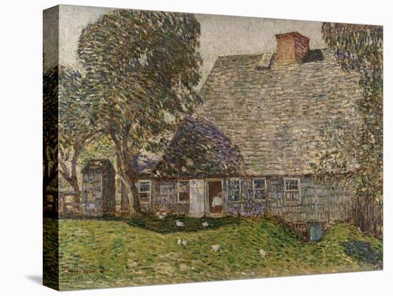 The Old Mulford House, East Hampton, 1917-Childe Hassam-Premier Image Canvas