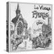The Old Paris, for the Exposition Universelle of 1900-Albert Robida-Premier Image Canvas