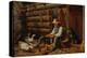 The Old Pioneer: Uncle Dan and His Pets, 1878-Arthur Fitzwilliam Tait-Premier Image Canvas